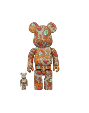 400%+100% BEARBRICK KEITH HARING “SPECIAL”