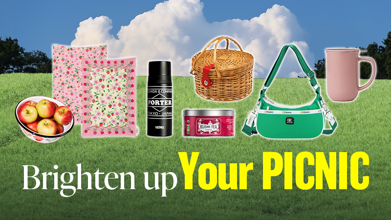 BRIGHTEN UP YOUR PICNIC