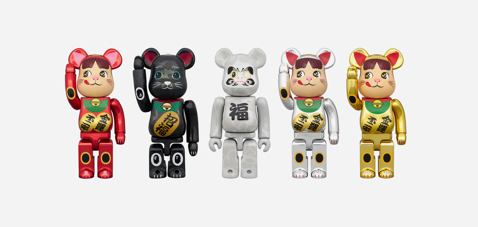 BE@RBRICK Maneki Neko Special Items