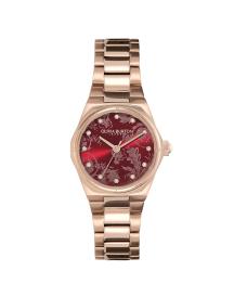 미니 헥사 크랜베리 & 로즈골드 브레이슬릿