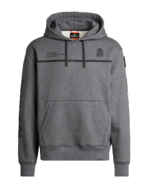 남성 후드 오버로드-Asphalt Melange (23WMPMFLMY03PJ0582)