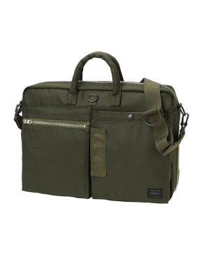 FLYING ACE 2WAY BRIEFCASE-SAGE GREEN