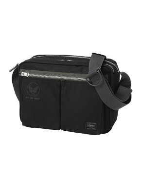 FLYING ACE SHOULDER BAG-BLACK