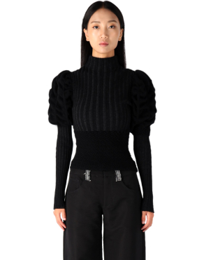 프로스팅 니트 탑