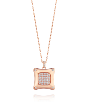 Gold Cushion  골드 쿠션 목걸이