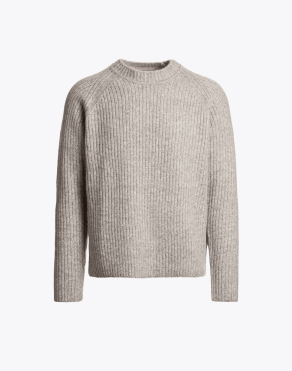 남성 크루넥 스웨터 바로우-CHATEAU GREY (25WMPMKNWK04PJ0110)