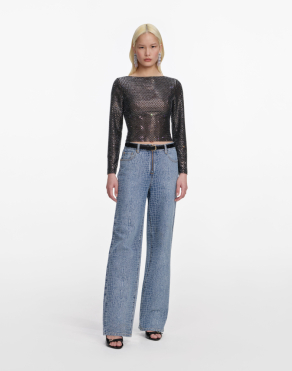 크록 이펙트 스트레이트 레그 진