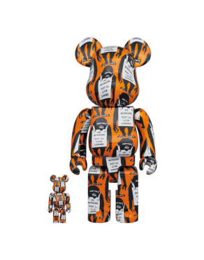 400%+100% BEARBRICK MONKEY SIGN