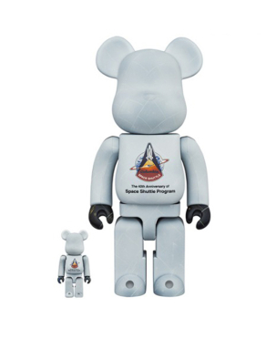 400%+100% BEARBRICK SPACE SHUTTLE