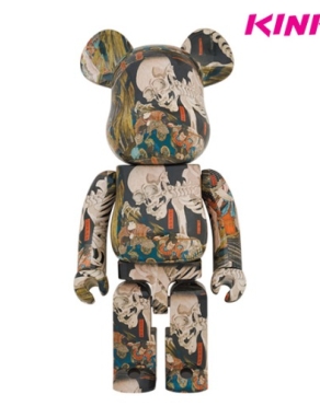 1000% BEARBRICK Utagawa Kuniyoshi 