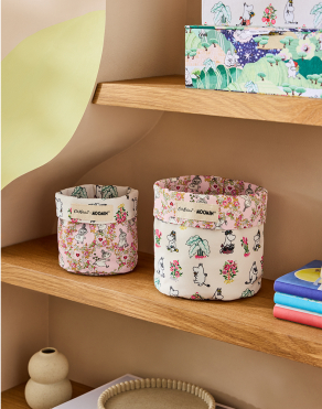 리버서블 스토리지 백 2개 세트 - 무민 번치