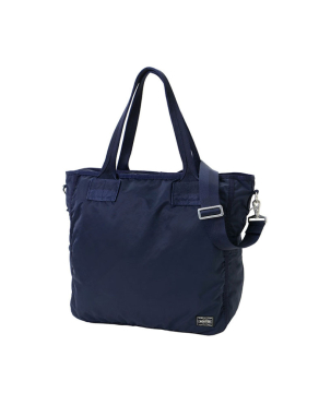 PORTER FRAME 2WAY TOTE BAG_NAVY/BLUE
