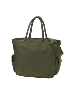 UNIT 2WAY TOTE BAG_SAGE GREEN