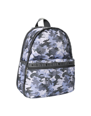 카모 캔버스 인디고 베이직 백팩