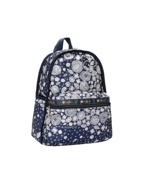 플로럴 레이스 베이직 백팩