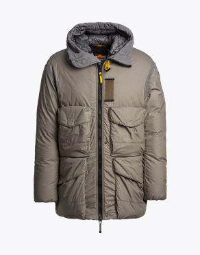 남성 후드 패딩 재킷 알베스톤-OLIVE GREY/PEWTER (25WMPMJKNA02PJB035)