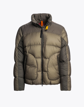 남성 숏 다운 재킷 야리-OLIVE GREY (25WMPMPUMU01PJ0103)