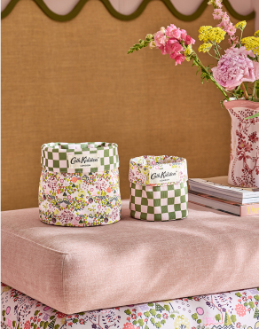 리버서블 스토리지 백 2개 세트 - 타이니 타운