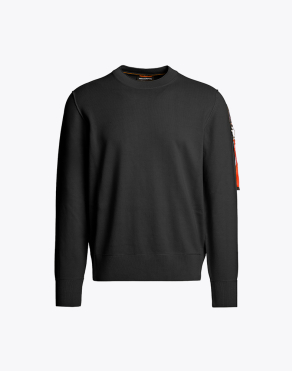 남성 스웨터 베이직 브로우-BLACK (25WMPMKNRK04PJ0541)