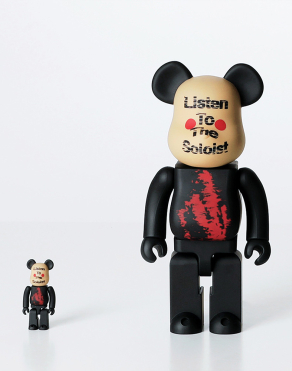 400%+100% BEARBRICK TAKAHIROMIYASHITATheSoloist