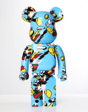 1000% BEARBRICK GRAFFLEX