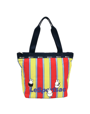 써니 스트라이프 미피 스몰 헤일리 토트백