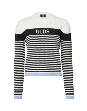 GCDS 스트라이프 스웨터