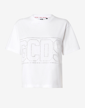 블링 GCDS 로고 티셔츠