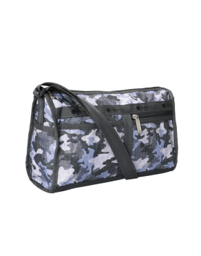 카모 캔버스 인디고 디럭스 숄더 사첼백