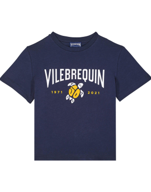 빌보콰 [50주년 컬렉션]키즈 빌보콰  50주년 기념 로고 티셔츠 (VQ-21SSTMIU1P50390)