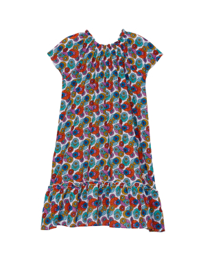 빌보콰 키즈 마거리트 패턴 코튼 드레스 (VQ-22SSGZLH2T46010)