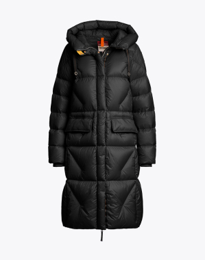 여성 롱 후드 다운 재킷 레오니-BLACK (25WMPWPUHY34PJ0541)