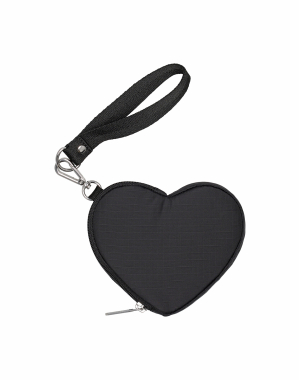리사이클드 블랙 하트 리스틀릿