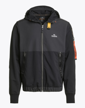 남성 바람막이 후드자켓 트리던트-Black (23SMPMFLERE09PJ0541)