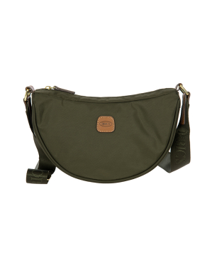 엑스백 하프문 미니백 올리브