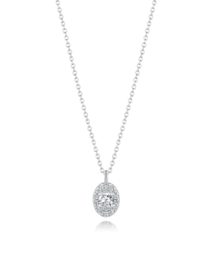 BRIGHTEN OVAL 브라이튼 오벌 0.1ct 목걸이