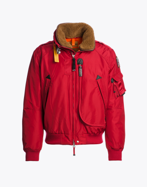 남성 다운 충전 보머 자켓 파이어 시어링-RED (25WMPMJKMA26PJ0527)