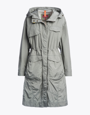 여성 후드 롱 라이트 자켓 하이안드라-Grey Fox (25SMPWJKWI34PJ0305)