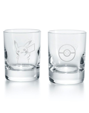 BACCARAT_포켓몬 텀블러 피카츄 FRONT/BACK SET