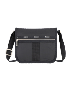 블랙 C 에센셜 플랩백