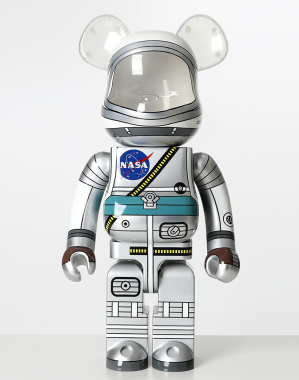 1000% BEARBRICK MERCURY ASTRONAUT