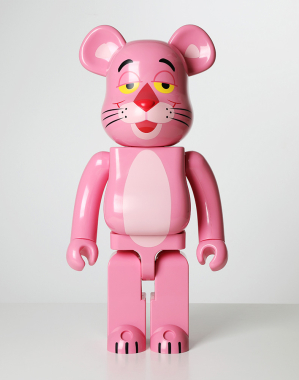 1000% BEARBRICK PINK PANTHER