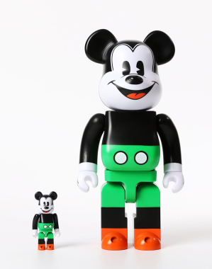 400%+100% BEARBRICK MICKEY MOUSE 1930's POSTER
