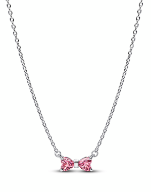 보우 펜던트 네크리스