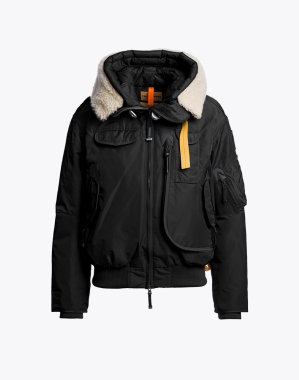 여성 후드 보머 자켓 고비 시어링-BLACK (25WMPWJKMA41PJ0541)