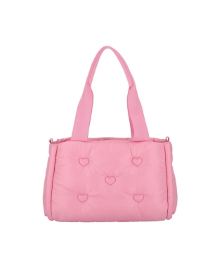 파워퍼프걸 핑크 쉬인 퍼피 핸들 토트백