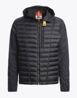 남성 경량 하이브리드 다운 자켓 하이람-Black (25SMPMHYHB02PJ0541)