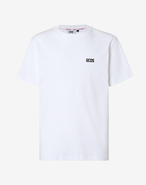 GCDS 로우 밴드 레귤러 티셔츠 