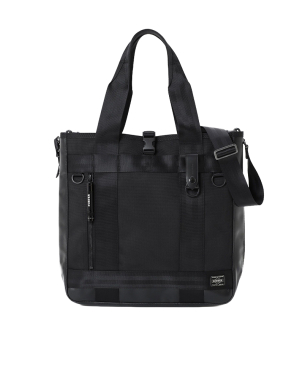 HEAT 2WAY TOTE BAG BLACK