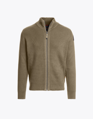 남성 풀집업 니트 매니-OLIVE GREY (25WMPMKNRG02PJ0103)